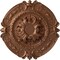 Ekena Millwork Southampton Ceiling Medallion (Fits Canopies up to 2 3/4"), 16 3/8"OD x 1 3/4"P, Polished Copper CM17SOPOS - alternate 1